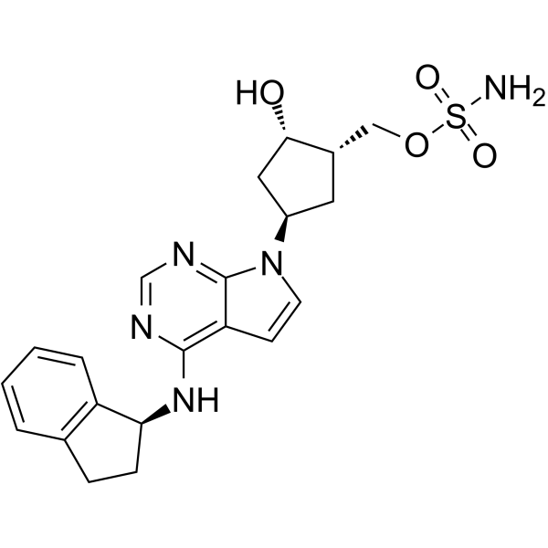 Pevonedistat Estructura química