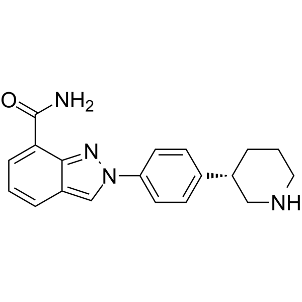 Niraparib Chemical Structure