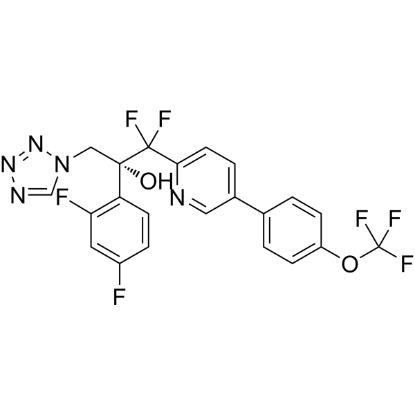 Quilseconazole Estructura química