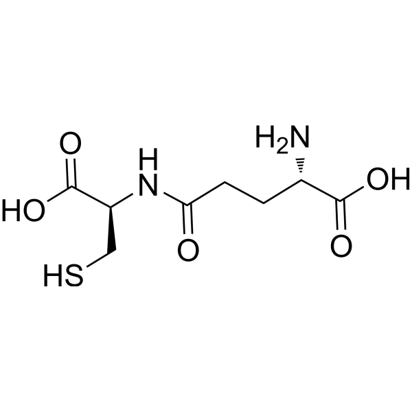 Gamma-glutamylcysteine Estructura química