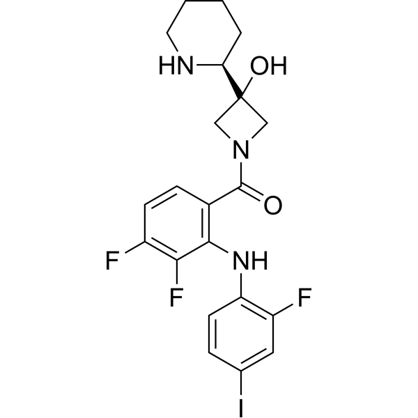 Cobimetinib Chemical Structure