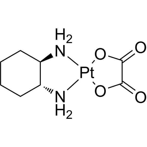 Oxaliplatin Estructura química