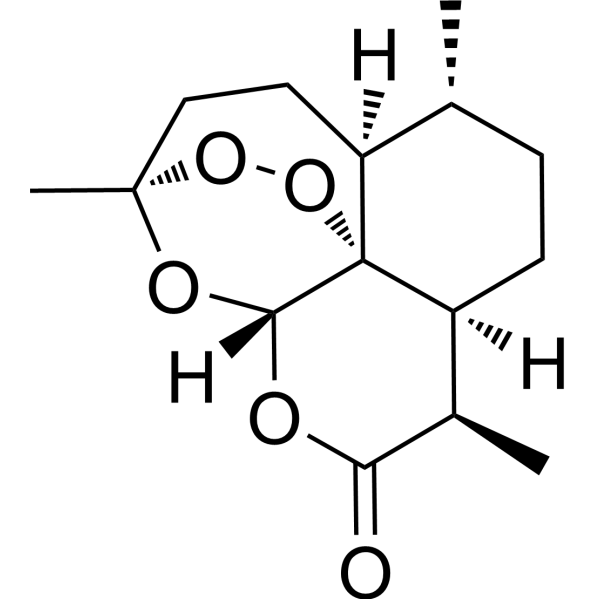 Artemisinin Estructura química