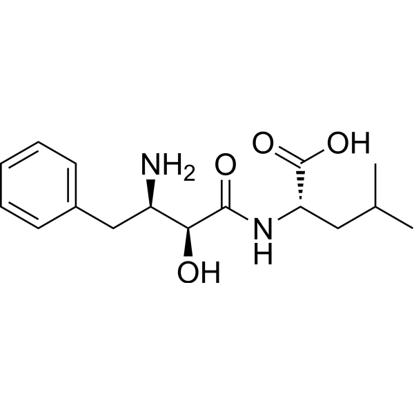 Bestatin Estructura química