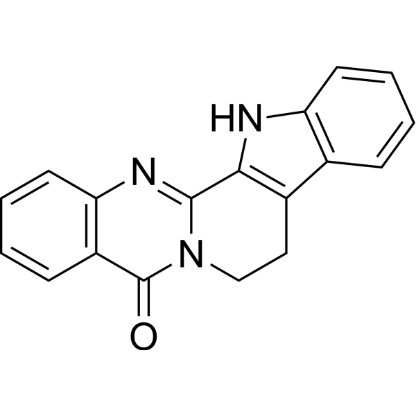 Rutaecarpine Chemical Structure