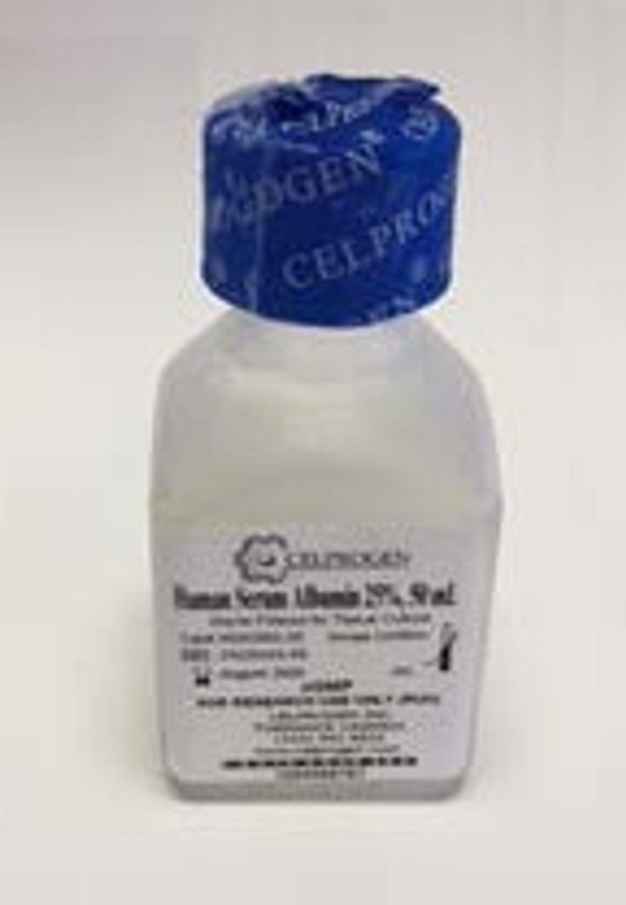 Human Serum Albumin 25 % solution: 50ml